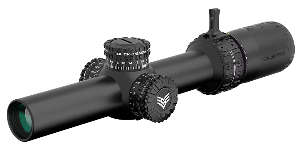 Swampfox Optics Arrowhead 1-10x24mm Scope with Guerrilla Dot MOA Red Reticle