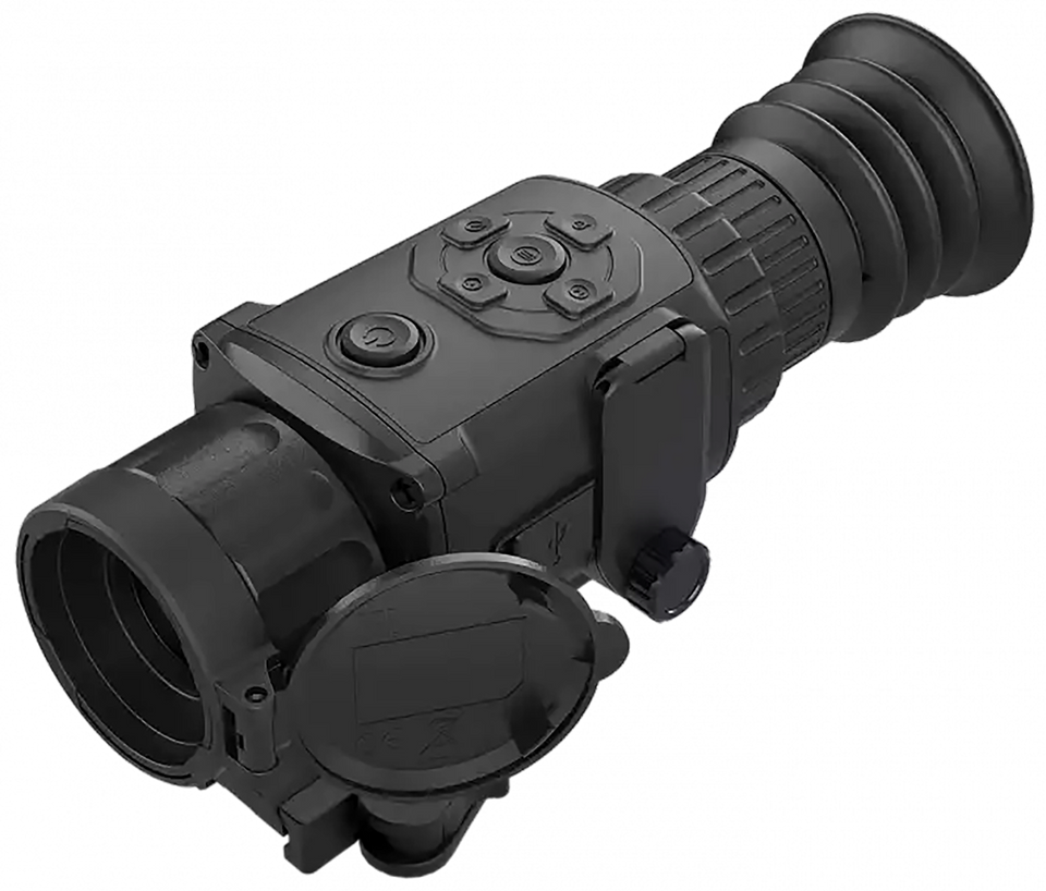 AGM Rattler TS35-640 Thermal Scope: 2-16x Zoom, 640x512 Resolution, Multi Reticle