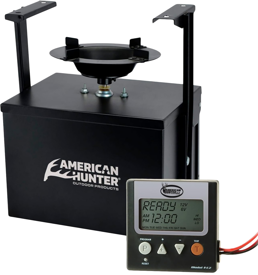 American Hunter 20558 Heavy Duty Spin Kit with Digital Timer and 8 Programmable Durations