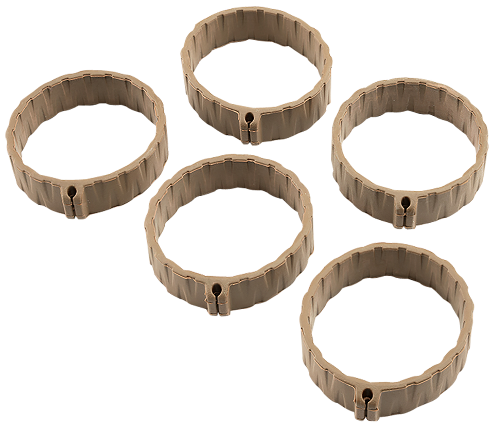 Strike Industries Bang Band FDE Rubber 5-Pack