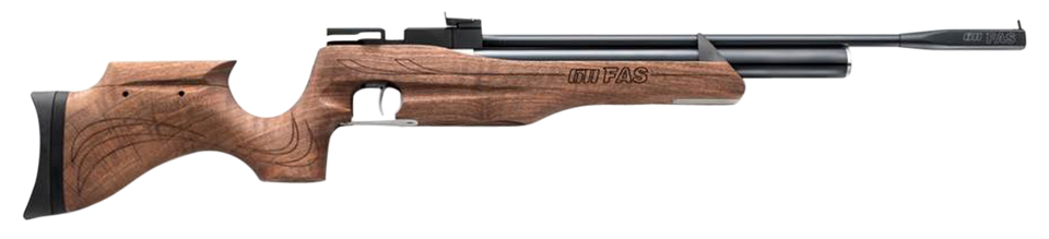 Chiappa Firearms FAS AR611 Hunter Air Rifle .22 Caliber 24" Barrel, Black Anodized Finish, Wood Stock