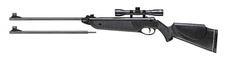 Beeman 1022 Black Club Combo .22 Caliber Air Rifle with 4x32mm Scope