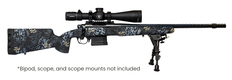Horizon Firearms Vandal Prime 22 Creedmoor with Carbon Fiber Stock and Spiral Fluted Barrel