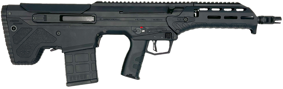 Desert Tech WLVRFA2020B WLVRN .308 Win/7.62 NATO Rifle with 20" Threaded Barrel and M-LOK Handguard