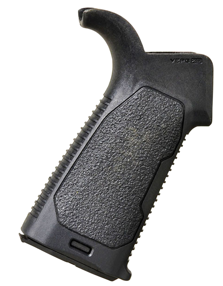 Strike Industries AR-Platform Viper Enhanced Pistol Grip, Black Polymer, 25 Degree Angle