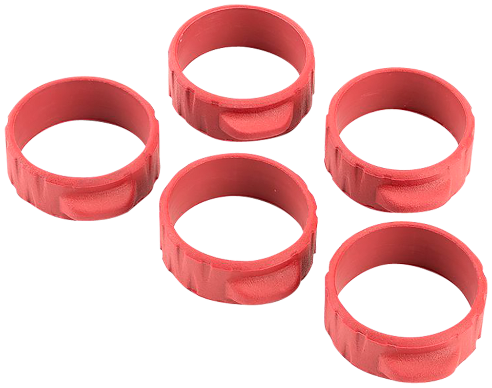 Strike Industries 34mm Red Rubber Bang Band Mini - 5 Pack