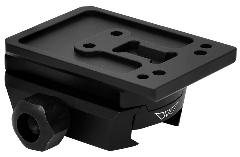 Warne 6104M Tactical Black Anodized Red-Dot Riser for Holosun AEMS