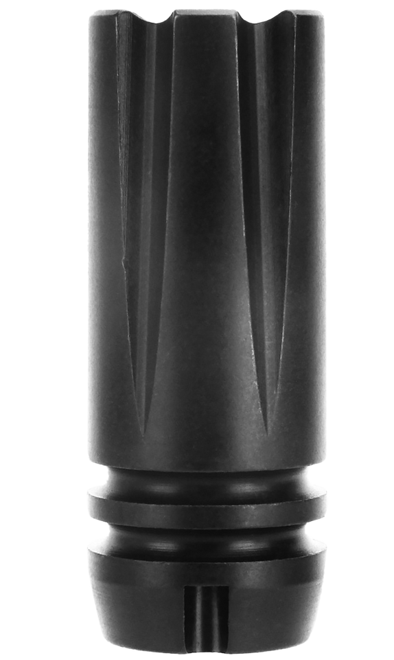 TacFire MZ2020 Black Nitride Steel Muzzle Brake 7.62x39mm M14x1 LH Threads 2.30" OAL 0.87" Diameter