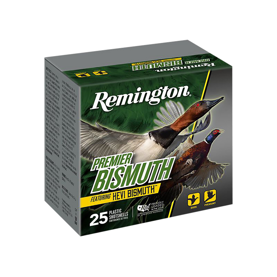 Remington Premier Bismuth 20 Gauge 3" Shotgun Shells - 25 Box/10 Case