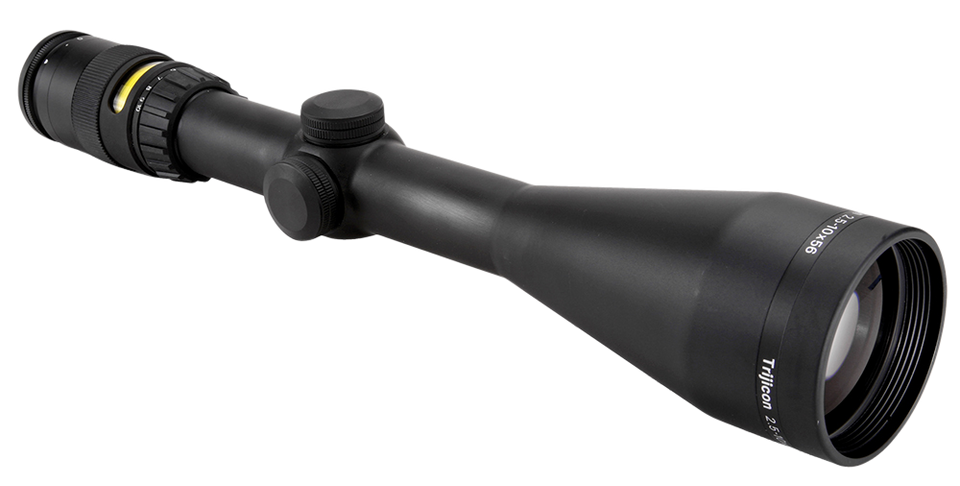 Trijicon AccuPoint 2.5-10x56mm Illuminated Amber Reticle Scope