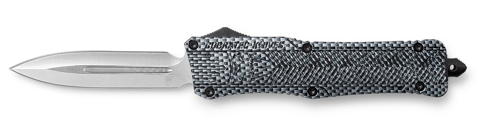 CobraTec CTK-1 Large OTF Dagger with Carbon Fiber Handle and Glass Breaker