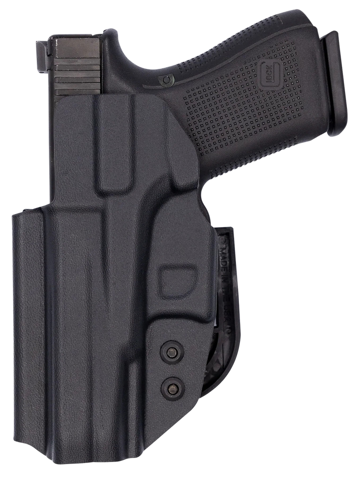 C&G Holsters Covert IWB Black Kydex Belt Clip for Glock 19/23