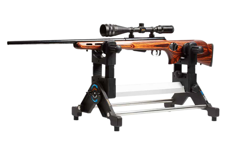 Lyman Revolution Gun Vise - Black/Silver Steel & Aluminum