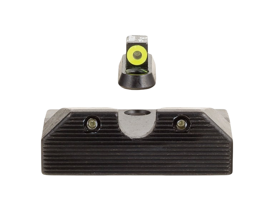 Trijicon HD XR Night Sight Set for CZ P-10/P-10C - Green Tritium/Yellow Front, Green Rear