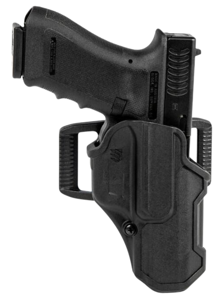 Blackhawk T-Series L2C OWB Holster for Beretta M9/92 Models - Right Hand, Black Polymer