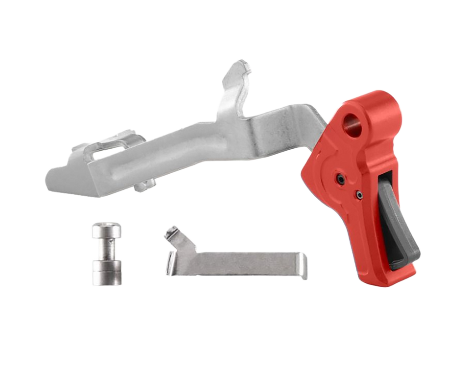 Apex Tactical Red Action Enhancement Kit for Glock Gen 3/4 - Model 102163RED