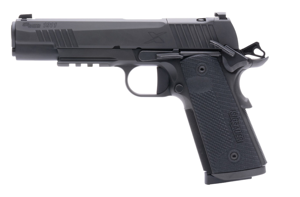 1911X .45 ACP Black Pistol 5-Inch Barrel 8+1 Capacity