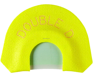 HS Strut Double D Diaphragm Call: Double Reed Turkey Hen Sounds, Yellow ...