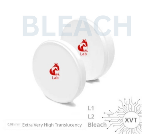 CAD/CAM Zirconia Disc 098 XVT BLEACH