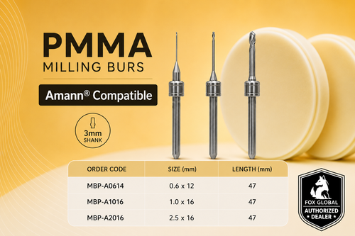 CAD/CAM Milling PMMA Bur Amman Compatible