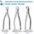 Forcep Incisor Canines Bicuspid