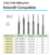 CAD/CAM Milling Bur DLC Roland Compatible