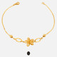 Lily Flower 22k Gold Bracelet