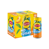 Lipton Ice Tea No Sugar Peach 240ml 24 Pack