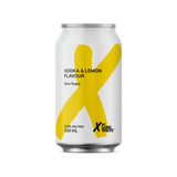 Long White Zero Sugar Lemon 5% 330ml Can 10 Pack