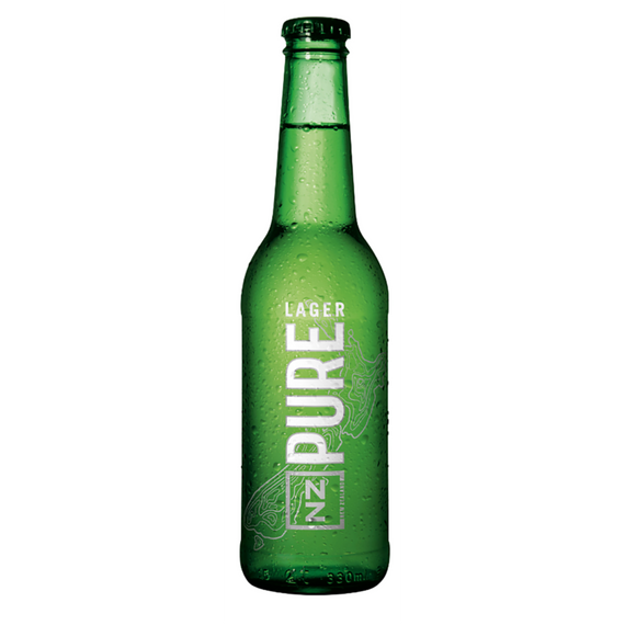 NZ Pure 4.5% 330mL Bottles 12 Pack