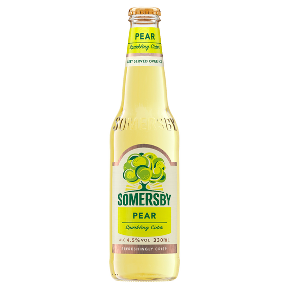 Somersby Pear Cider 4.5% 330mL Bottles 12 Pack