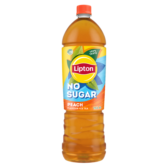 Lipton Ice Tea Sugar Free Peach 1.5L 6 Pack