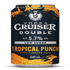 Vodka Cruiser Double Tropical Punch Low Sugar 5.7% 440ml Can 24 Pack