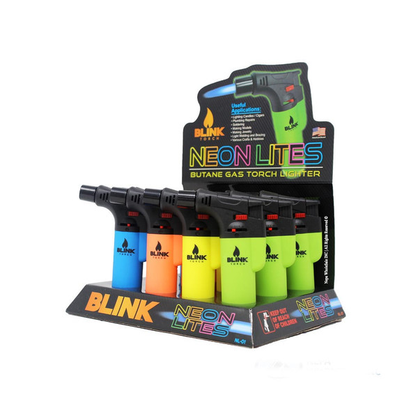 Blink 12CT Neon Torch Lighter