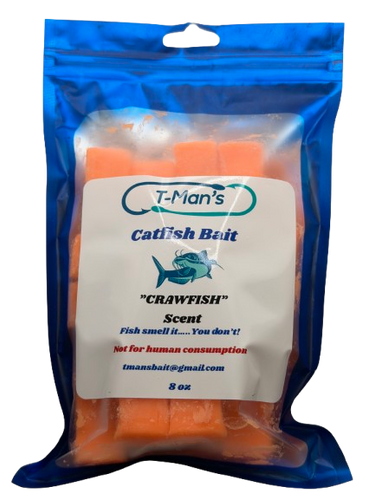 Crawfish Scent Catfish Bait (Orange)