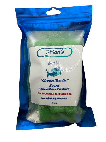 Cheese / Garlic Catfish Bait (Green)