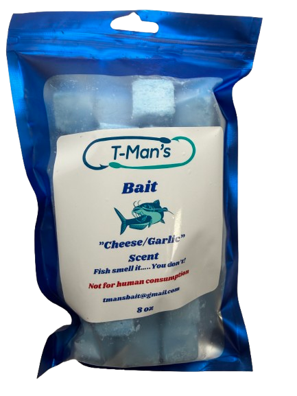 Cheese / Garlic Catfish Bait (Blue)