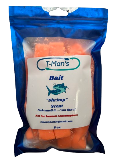 Shrimp Catfish Bait (Orange)