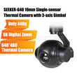 SEEKER-640 19mm Single-sensor Thermal Camera with 3-axis Gimbal