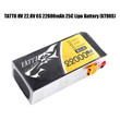 6S 12000mAh HV  22.8V 15C Lipo Battery (XT90S)