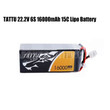 Tattu 22.2V 6S 16000mAh 25C Lipo Battery for Drone UAV