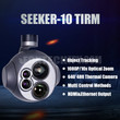 SEEKER-10 TIRM EO+IR Dual-Sensor Laser Rangefinder 10X Zoom Camera with 3-axis Gimbal
