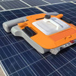 Automatic solar panel cleaner