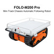 FOLO-M200 Pro Mini Track Chassis Automatic Following Robot