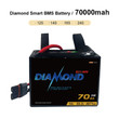 Diamond Smart Series BMS Semi-Solid-State Li-ion Battery for Drones, Robotics, and High-Power Applications