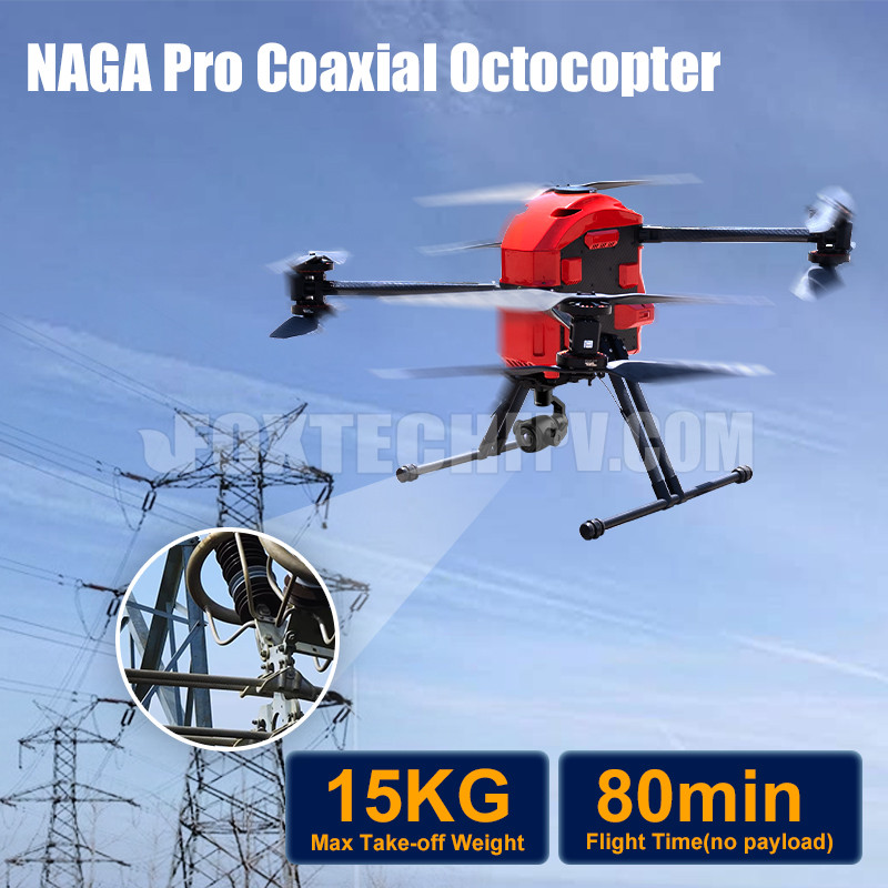 NAGA Pro Coaxial Octocopter Industrial Drone Solution
