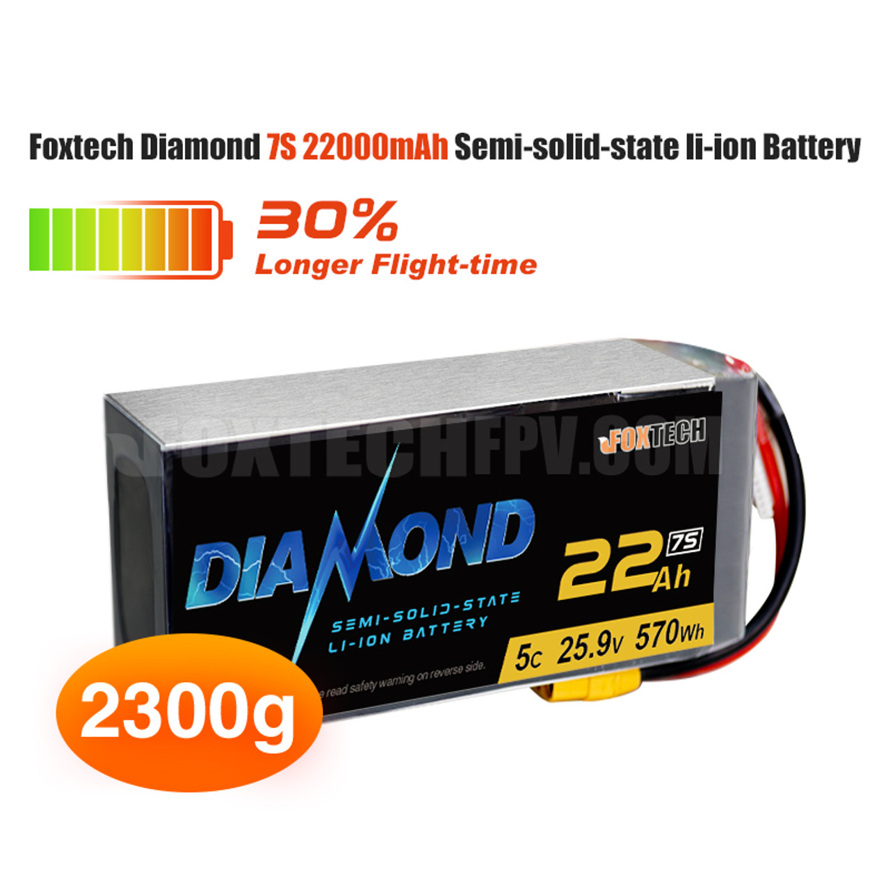 Diamond 4.2V 275wh/kg Series Semi-Solid-State Li-ion Battery