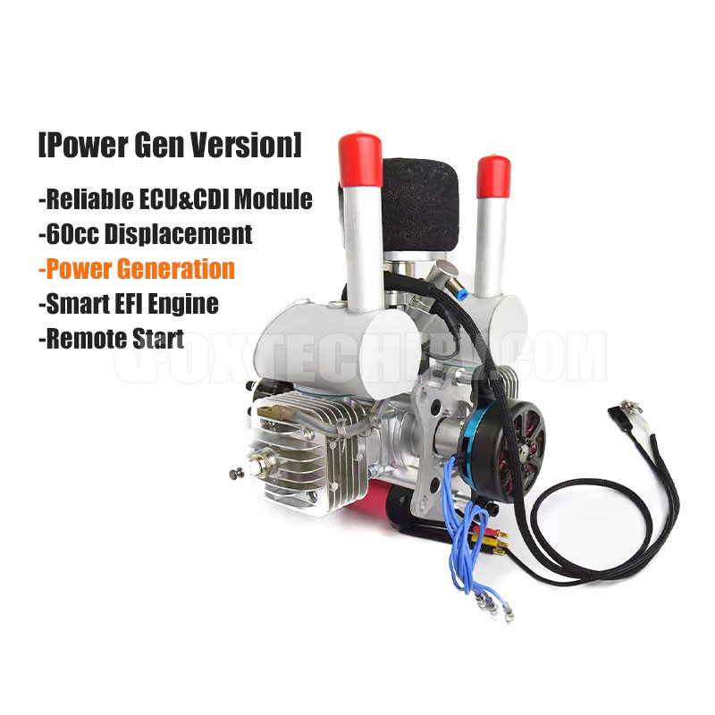 Halo-60 EFI Engine with Generator for UAV VTOL