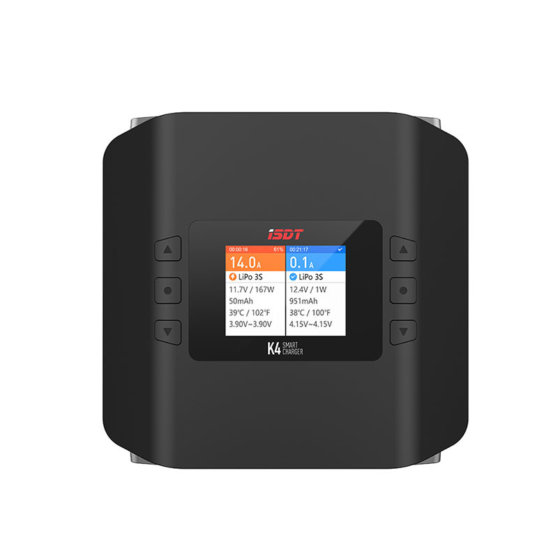 c lihv lipo ac dc battery charger FOXTECH K4 1200W AC/DC Dual Mode Dual Channel Smart Charger for LiFe/Li-ion/ LiPo/LiHv/Pb/NiMH/Cd Battery