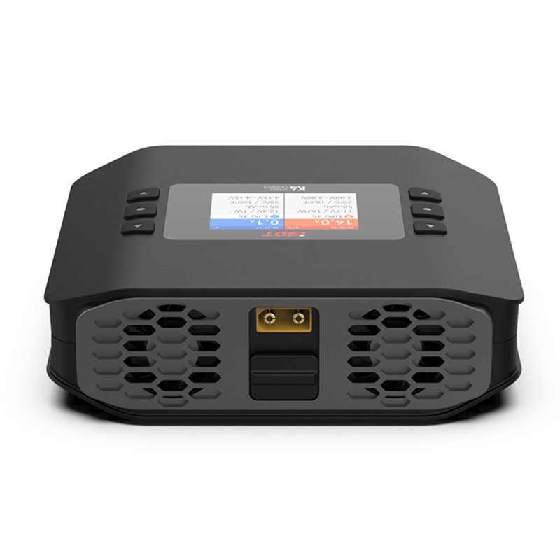 c lihv lipo ac dc battery charger FOXTECH K4 1200W AC/DC Dual Mode Dual Channel Smart Charger for LiFe/Li-ion/ LiPo/LiHv/Pb/NiMH/Cd Battery